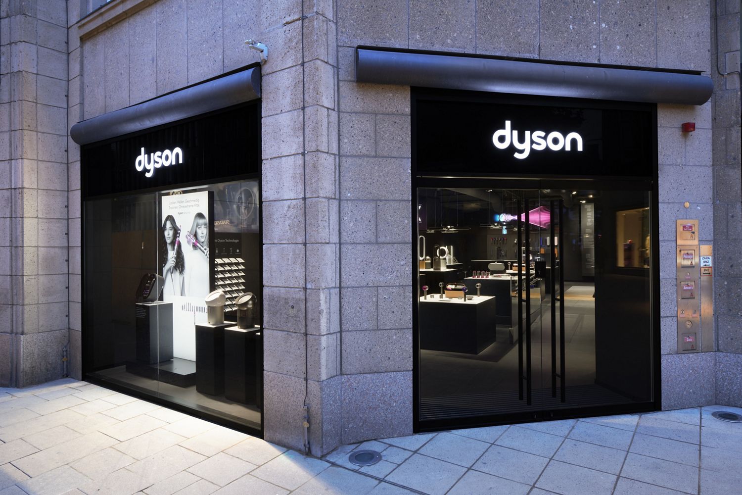 Dyson demo store Hamburg
